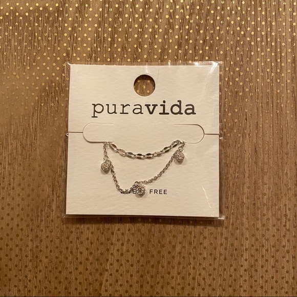 ‼️Pura Vida Silver Choker & Necklace Set‼️ - Picture 5 of 11